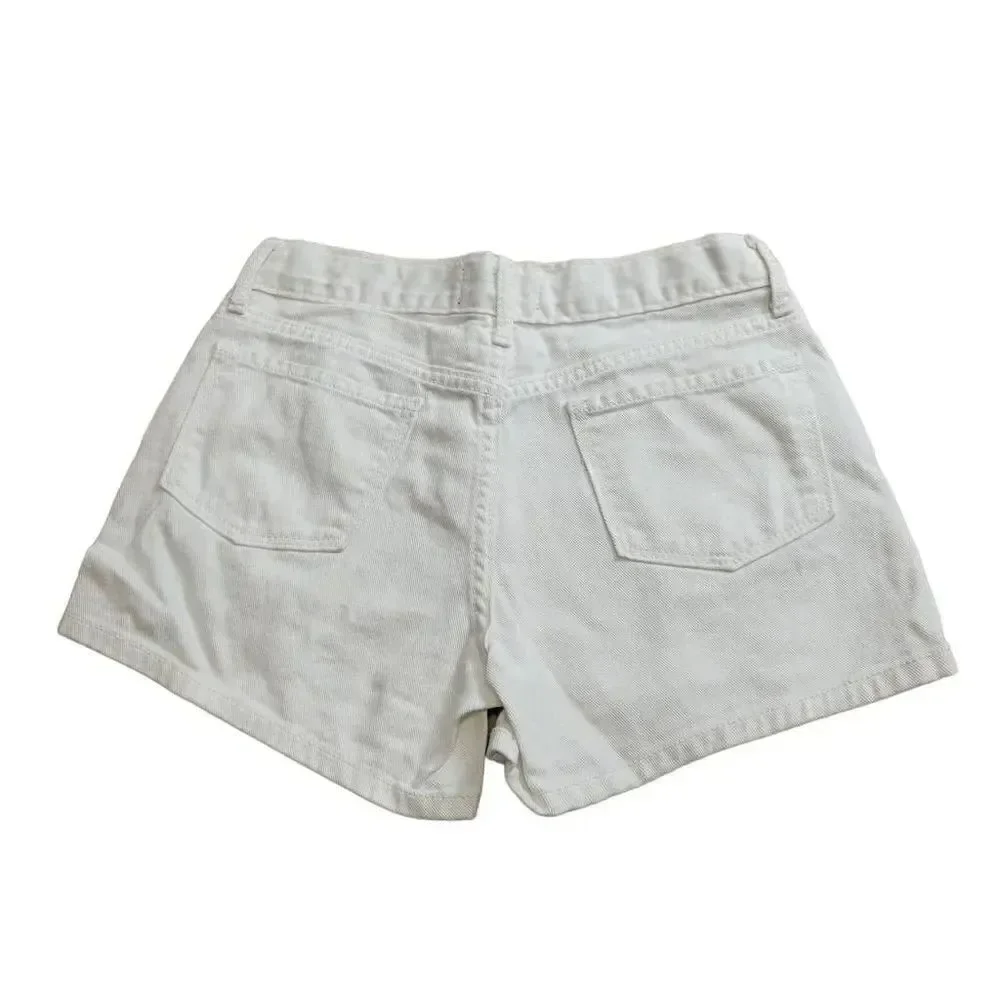 Old Navy white denim shorts 14